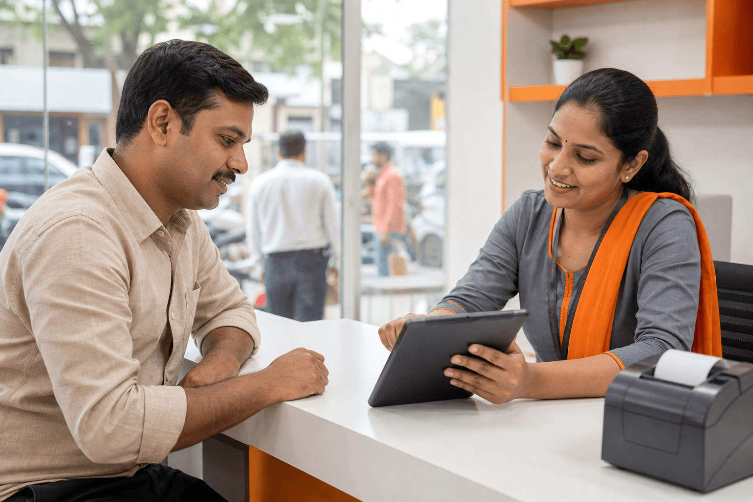 Provider Is Selected in the Broadband & Landline Payment process